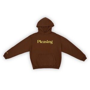 Pleasing x Marco Ribeiro Brown Hoodie in size M